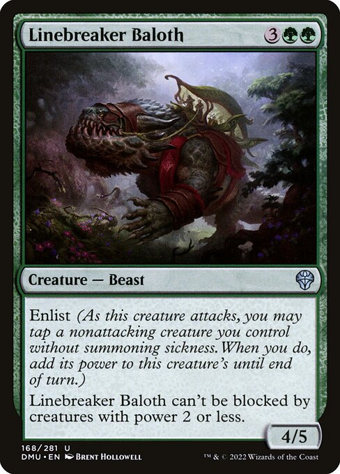 Linebreaker Baloth highlighted card art