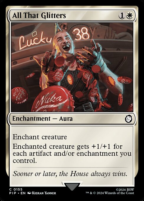 All That Glitters highlighted card art