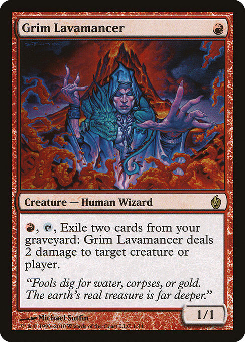 Grim Lavamancer from Premium Deck Series: Fire and Lightning
