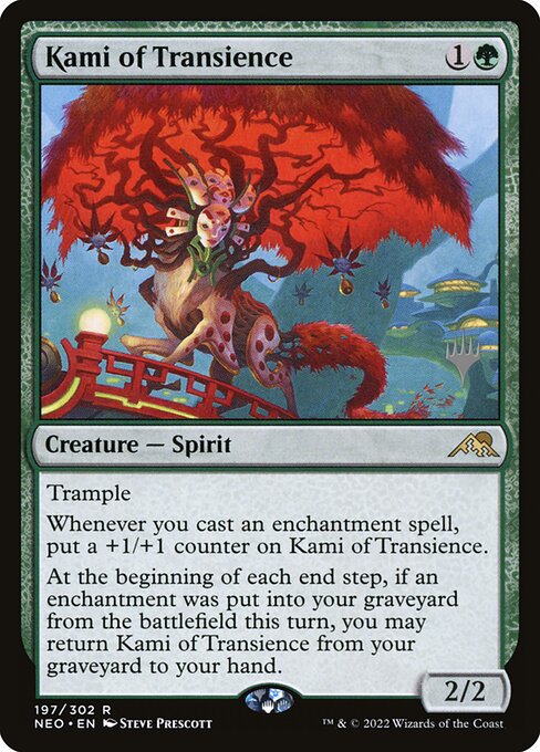 Kami of Transience from Kamigawa: Neon Dynasty Promos