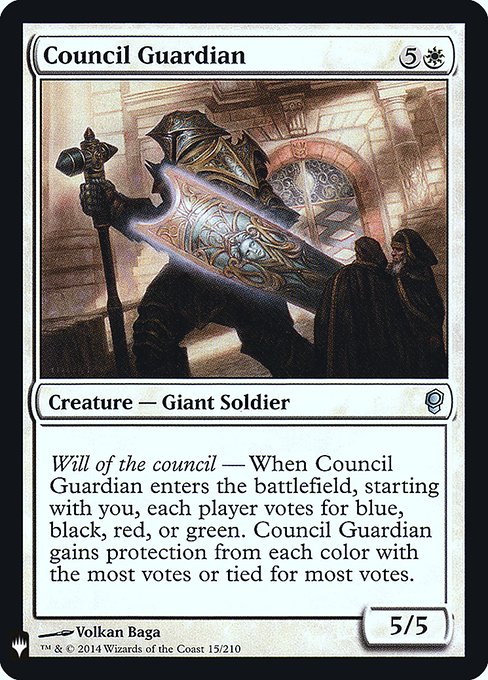 Council Guardian highlighted card art