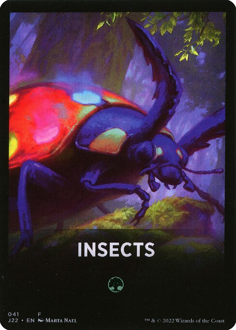 Insects highlighted card art