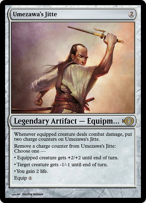 Umezawa's Jitte from Magic Online Promos