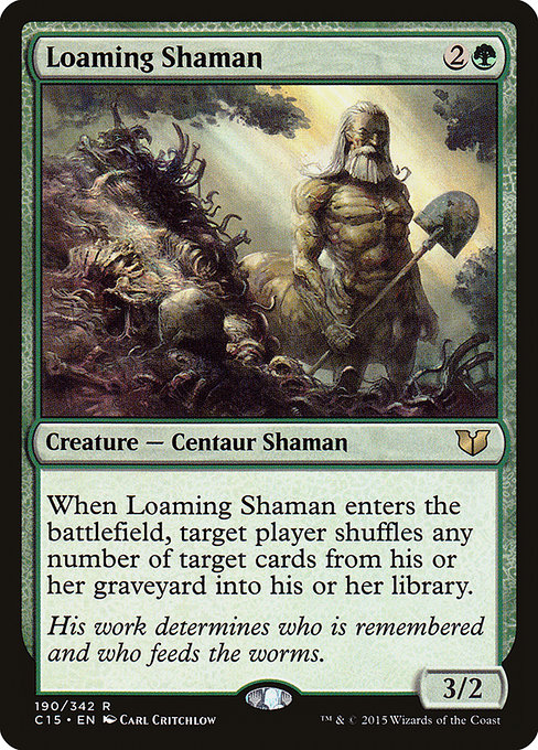 Loaming Shaman from Commander 2015