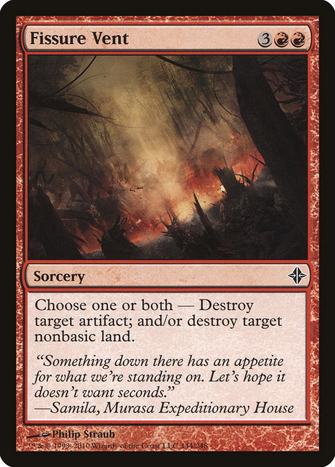 Fissure Vent from Rise of the Eldrazi