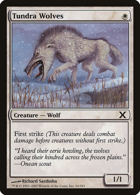 Tundra Wolves highlighted card art