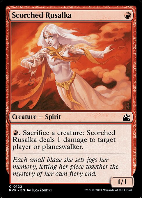 Scorched Rusalka highlighted card art