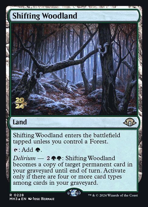 Shifting Woodland from Modern Horizons 3 Promos