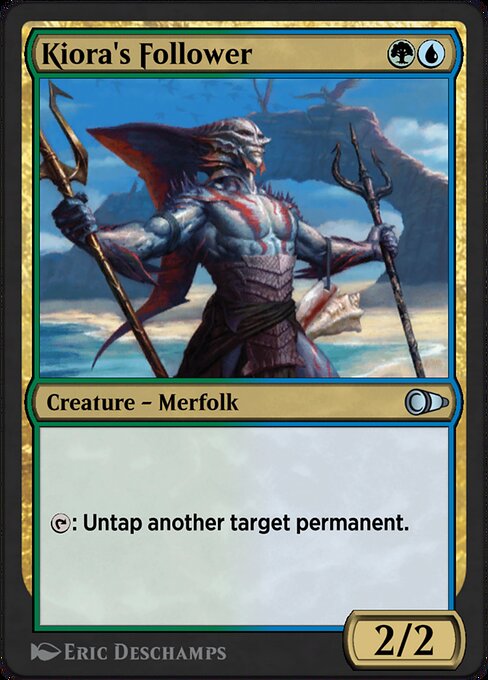 Kiora's Follower highlighted card art