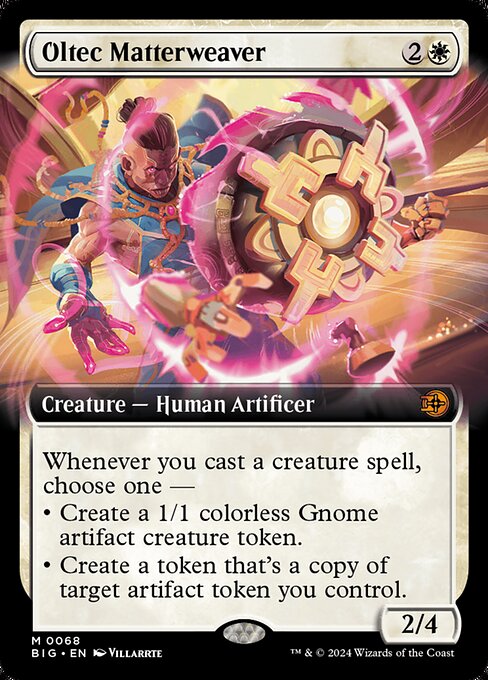 Oltec Matterweaver highlighted card art