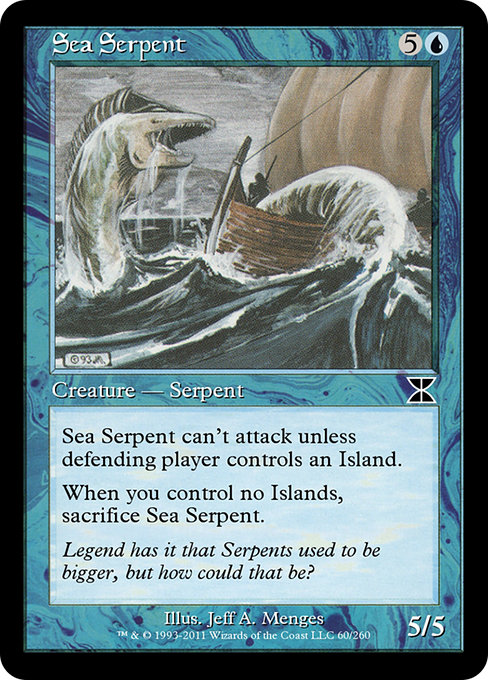 Sea Serpent from Masters Edition IV