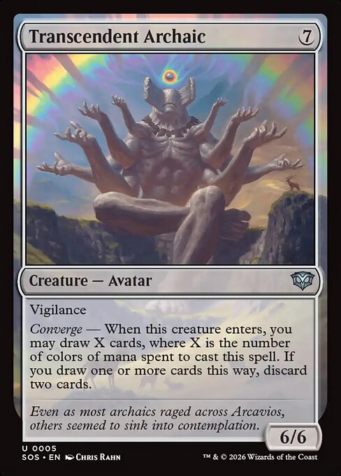 Transcendent Archaic from Secrets of Strixhaven