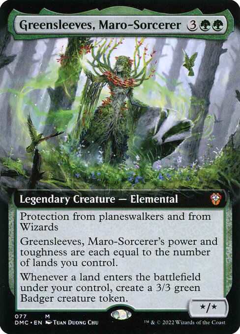Greensleeves, Maro-Sorcerer from Dominaria United Commander