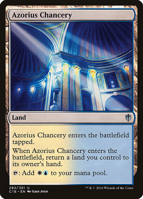 Azorius Chancery from Commander 2016
