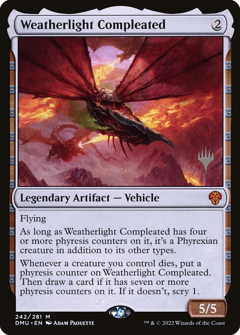 Weatherlight Compleated highlighted card art
