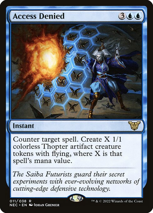 Access Denied from Neon Dynasty Commander