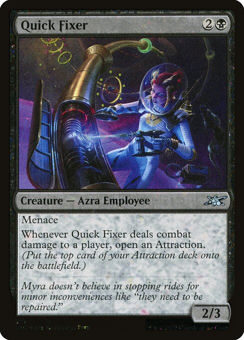 Quick Fixer highlighted card art