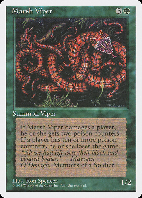 Marsh Viper from Fourth Edition