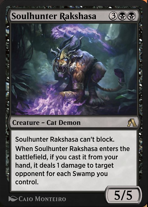 Soulhunter Rakshasa highlighted card art