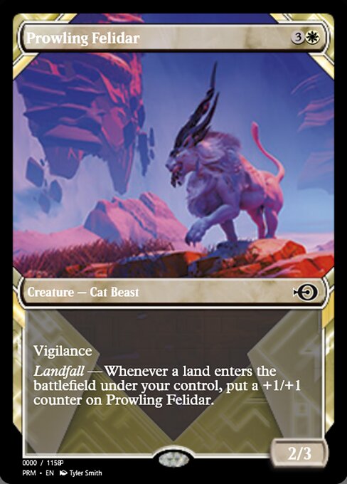 Prowling Felidar from Magic Online Promos