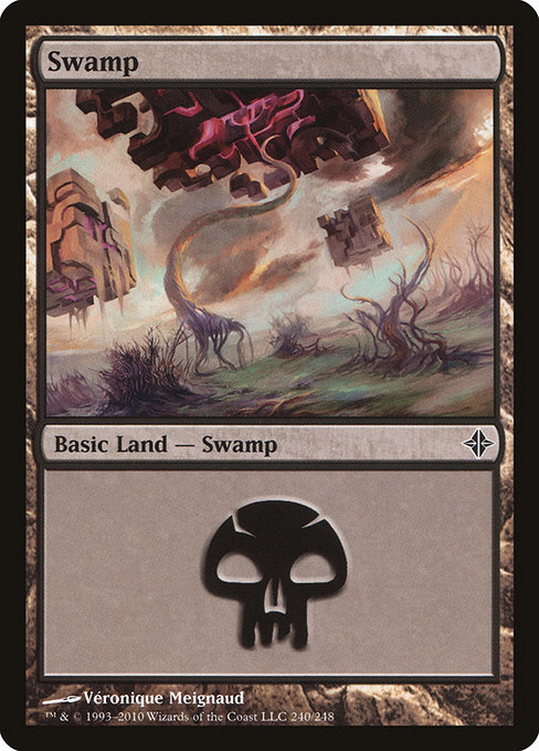 Swamp from Rise of the Eldrazi