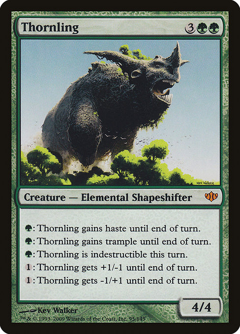 Thornling highlighted card art