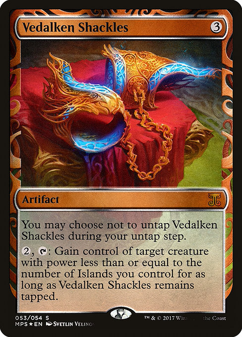 Vedalken Shackles highlighted card art