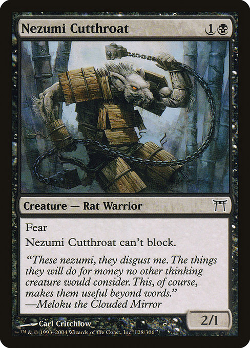 Nezumi Cutthroat from Champions of Kamigawa