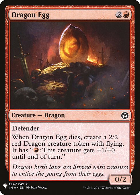 Dragon Egg from The List