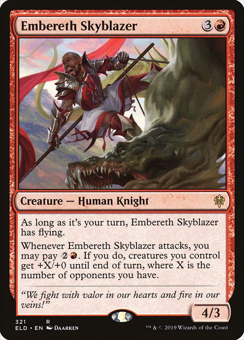 Embereth Skyblazer highlighted card art