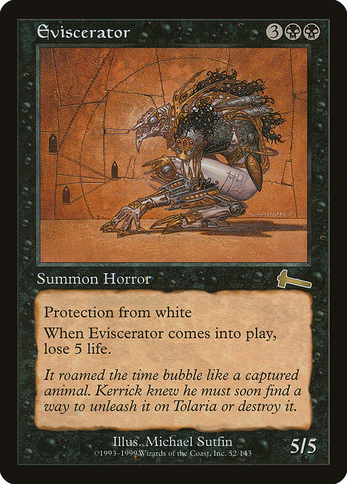 Eviscerator highlighted card art