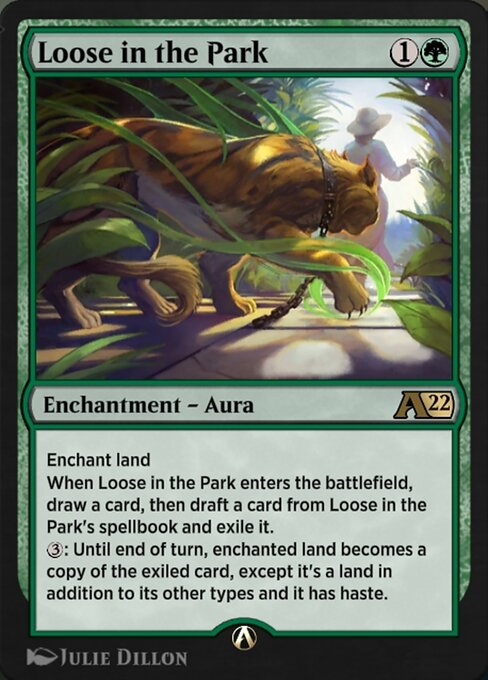 Loose in the Park highlighted card art