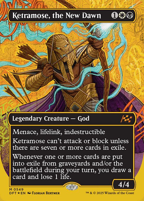 Ketramose, the New Dawn highlighted card art
