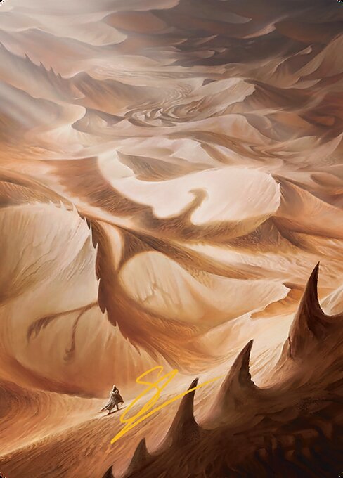 Plains // Plains from Tarkir: Dragonstorm Art Series