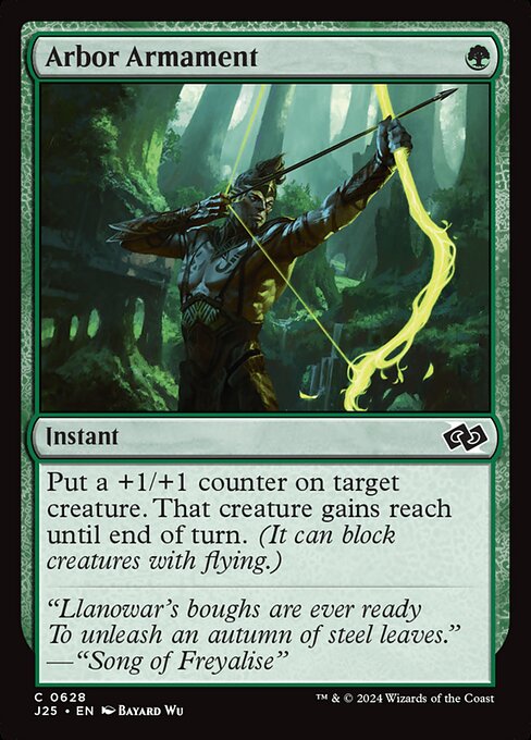 Arbor Armament highlighted card art