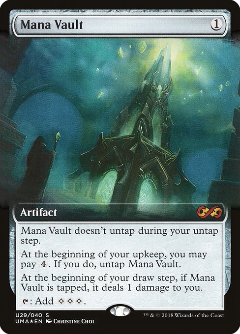 Mana Vault from Ultimate Box Topper