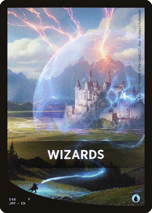 Wizards from Jumpstart Front Cards