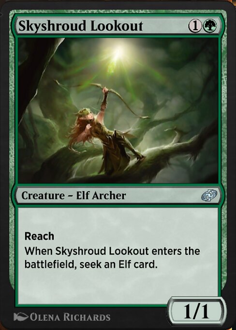 Skyshroud Lookout highlighted card art