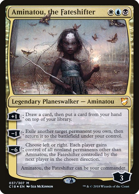 Aminatou, the Fateshifter from Commander 2018