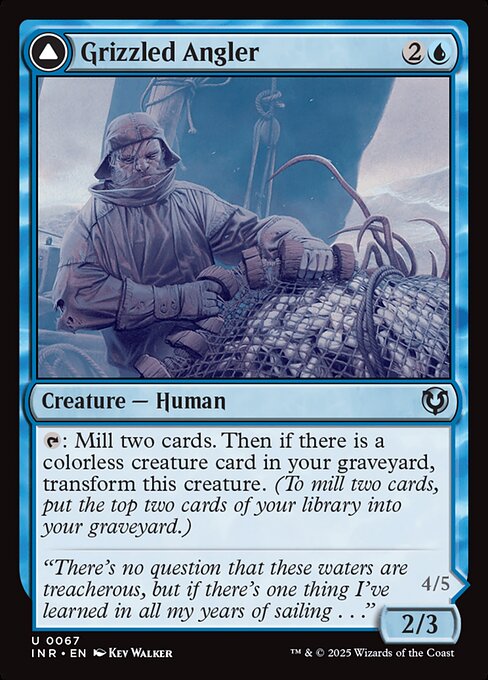Grizzled Angler // Grisly Anglerfish from Innistrad Remastered
