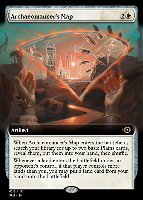 Archaeomancer's Map from Magic Online Promos