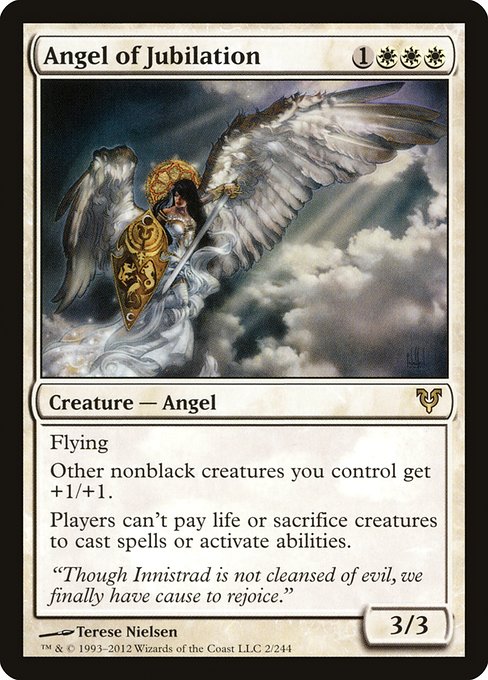 Angel of Jubilation highlighted card art