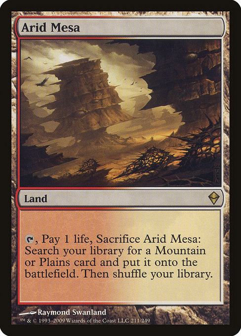Arid Mesa from Zendikar