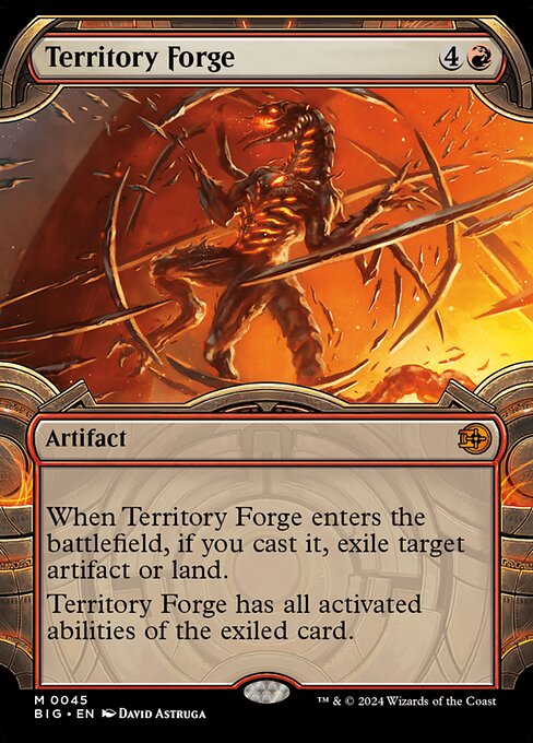 Territory Forge highlighted card art