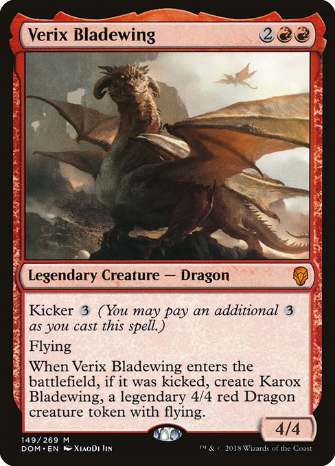 Verix Bladewing from Dominaria