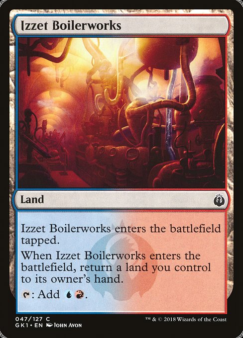 Izzet Boilerworks from GRN Guild Kit