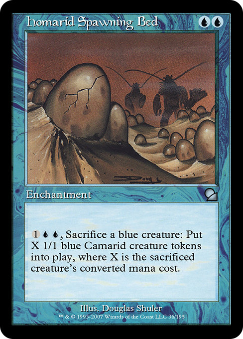 Homarid Spawning Bed highlighted card art
