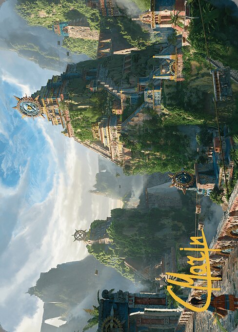 Clifftop Retreat // Clifftop Retreat from The Lost Caverns of Ixalan Art Series
