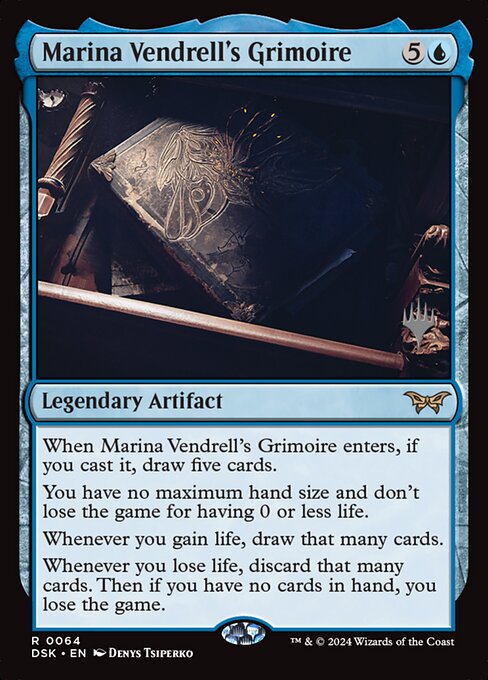 Marina Vendrell's Grimoire highlighted card art