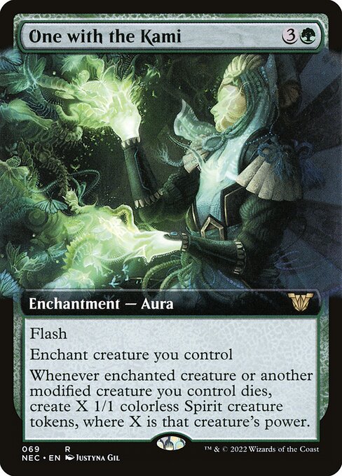One with the Kami highlighted card art